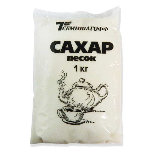 Сахар песок 1кг, Семишагофф