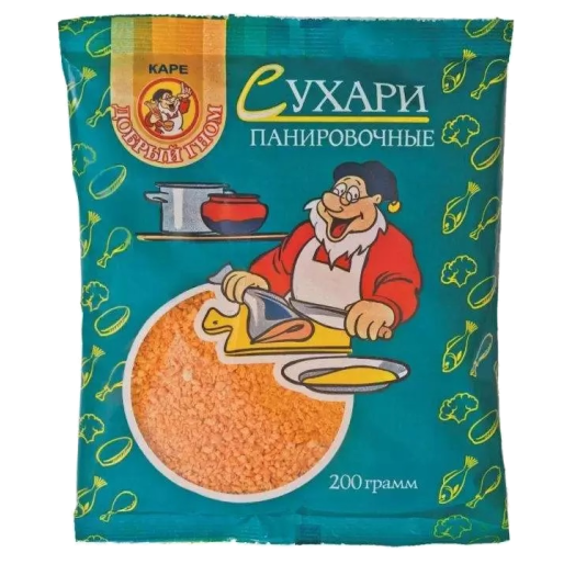 Сухари панировочные 200г, Добрый гном