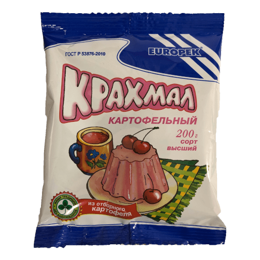 Крахмал картофельный 200г, EUROPEK
